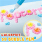🎄 50% RABATT! 🔮 Magic Pen – rita 3D med ett drag! DIY Bubble Popcorn Drawing Pens – julklapp för kreativa barn 🎁