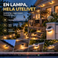 🌞🎁 KÖP 2 FÅ 1 GRATIS! 🔥 Vattentät solcellslampa med 3 LED – laddas av solen, lyser hela natten – perfekt för trädgård, altan och entré ✨
