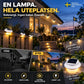 🌞🎁 KÖP 2 FÅ 1 GRATIS! 🔥 Vattentät solcellslampa med 3 LED – laddas av solen, lyser hela natten – perfekt för trädgård, altan och entré ✨