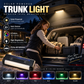 🔆 50% RABATT NU! Solcellsdriven LED-bagageluckbelysning för bilar – automatisk sensor, trådlös & 6 färger – perfekt för SUV:ar och andra fordon 🚗