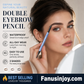 💥Köp 1 få 1 gratis! Dubbeländad vattenfast ögonbrynspenna – exakt definition, naturlig finish & håller hela dagen ✨👁️