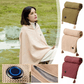 🧣 50% RABATT NU! ✨ Bärbar uppvärmd filt-sjal med dragkedja – snabbvärme, USB & mjuk fleece – perfekt för kalla dagar hemma, på kontoret och resan ☁️