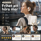 🎧 50% RABATT NU! 🎵 Trådlösa Hörlurar med Brusreducering – 145 timmars speltid, Bluetooth 6.0 & IPX5 vattentålig – perfekt för pendling, träning och arbete ✨