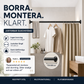 🔧 50% RABATT NU! Justerbar spännstång – skadefri montering, teleskopdesign & halkfria ändar – perfekt för dusch, gardiner, garderober och rumsavdelare 🏠✨