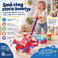 ✈️ 50% RABATT NU! 👶 Handdrivet flygplansleksak för spädbarn som lär sig gå – stabil, tippskyddad & ljudlös – perfekt för första stegen 💙