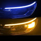 🎉 50% RABATT – 2026 REA! 💡 Flexibel LED-flytande signallampa för bil – 2-pack vattentät, tvåfärgad 12V slinga – perfekt för varselljus, blinkers och säker körning 🚗⚡