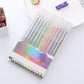 Sparkle Glitter Gelpenna-set (8/12/18 st), smidig och kladdfri, miljövänligt glitter, perfekt för alla åldrar – Passa på nu!