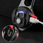 Multifunktionell mini COB-ficklampa