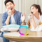🎤 50% RABATT NU! 🎶 Mini karaoke-enhet för barn med 2 trådlösa mikrofoner – klar ljud, Bluetooth & 5 röstförändringar – perfekt för kalas, familjekvällar och resor ✨