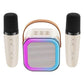 🎤 50% RABATT NU! 🎶 Mini karaoke-enhet för barn med 2 trådlösa mikrofoner – klar ljud, Bluetooth & 5 röstförändringar – perfekt för kalas, familjekvällar och resor ✨