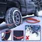 🚗 50% RABATT NU! ❄️ Universella återanvändbara anti-skid nylon-däckkedjor – säkrare grepp i snö, lera och sand – perfekt för vinterkörning och nödsituationer ✨