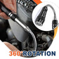 🔦 50% RABATT NU! Multifunktionell magnetisk teleskopficklampa – ultra‑stark magnet, 360° flexibel & utdragbar – perfekt för trånga utrymmen 🧲✨