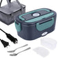 🍱 50% RABATT NU! ⚡ 2-i-1 Bärbar Dual Voltage Electric 7-delad Set Lunchbox – Snabb Uppvärmning & Läckagesäker – Perfekt för Bil, Kontor & Resor 🚗✨