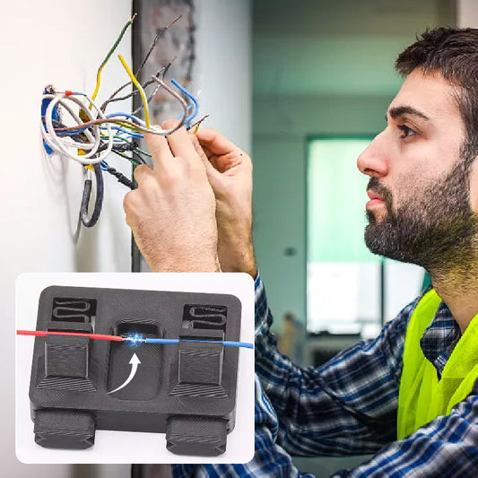 🔧 Köp 1 få 1 gratis⚡ Elektrisk trådsvetsfixtur – justerbara klämmor, värmebeständig & precisionsinriktning – för elektronik, bilreparation & DIY 💪✨