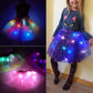 👗✨ 50% RABATT NU! Magisk LED‑tutukjol – glittrar i mörkret, mjuk & andningsbar – perfekt för kalas, Halloween och prinsessdrömmar 🎉👸
