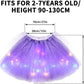 👗✨ 50% RABATT NU! Magisk LED‑tutukjol – glittrar i mörkret, mjuk & andningsbar – perfekt för kalas, Halloween och prinsessdrömmar 🎉👸