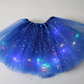 👗✨ 50% RABATT NU! Magisk LED‑tutukjol – glittrar i mörkret, mjuk & andningsbar – perfekt för kalas, Halloween och prinsessdrömmar 🎉👸