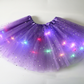 👗✨ 50% RABATT NU! Magisk LED‑tutukjol – glittrar i mörkret, mjuk & andningsbar – perfekt för kalas, Halloween och prinsessdrömmar 🎉👸