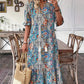 👗 50% RABATT – BEGRÄNSAD TID! V‑ringad bohemisk sidospaltklänning – ledig, feminin & perfekt för sommarens alla tillfällen 🌸✨