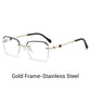 🔥50 % RABATT🔍 Ramlösa glasögon som blockerar blått ljus | Avancerad teknik för att blockera blått ljus · 👓 Snygg ramlös design · Perfekta för både fritid och arbete
