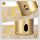 🔥 50% RABATT NU! Diamant hålsåg borrbits kit – 12 delar, 40 korns hårdmetall, för glas, kakel, marmor & granit – perfekt för DIY och professionella borrprojekt 🛠️💎