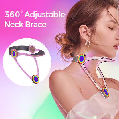 ⚕️ 50 % RABATT NU! 🦴 360° justerbar cervikalkorrigering – personlig passform och ergonomiskt nackstöd, designad för att hjälpa till vid framåtlutad huvudställning ✨