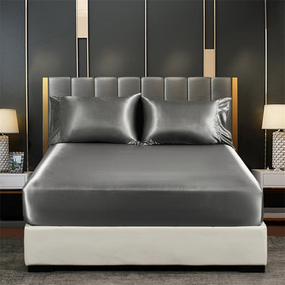 🛏️ 50% RABATT NU! Försättsblad i syntetisk satin – silkesmjuk kylning, andningsbar & hypoallergenisk – perfekt för en sval, lyxig och oavbruten sömn 🌙✨