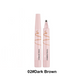 🔥 2026 HOT SALE – 50% RABATT! 🔥 Waterproof Four-Prong Brow Pencil – fyrspittad precisionsspets, vattentät & långvarig – perfekt för naturliga eller djärva ögonbryn ✨💄