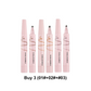 🔥 2026 HOT SALE – 50% RABATT! 🔥 Waterproof Four-Prong Brow Pencil – fyrspittad precisionsspets, vattentät & långvarig – perfekt för naturliga eller djärva ögonbryn ✨💄