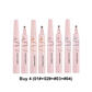 🔥 2026 HOT SALE – 50% RABATT! 🔥 Waterproof Four-Prong Brow Pencil – fyrspittad precisionsspets, vattentät & långvarig – perfekt för naturliga eller djärva ögonbryn ✨💄