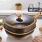🍳Titan-keramikgryta med glaslock – hälsosam matlagning, non-stick & nu 50 % rabatt och ✈️fri frakt