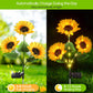 🌻 56% RABATT – BEGRÄNSAD KAMPANJ! Solcellsdrivna solroslampor – glödande dekoration för trädgården – lyser upp natten automatiskt 🌿✨