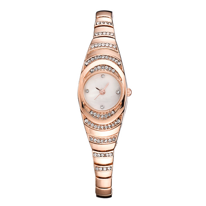 ⏳Begränsad tid Erbjudande 50% rabatt💎Ladies Rhinestone Armbandsklocka⌚