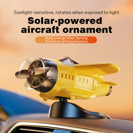 🔥Solenergidrivna bilprylar i form av ett flygplan