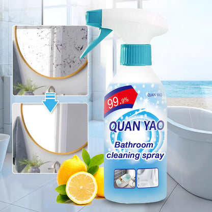 🛒 50% RABATT NU! 🛁 Multifunktionell rengöringsspray för badrum – effektiv borttagning av kalk, smuts och tvålrester – perfekt för ett skinande rent badrum ✨