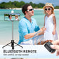 Portabel Bluetooth Selfiepinne med Stativ
