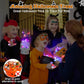 🎃 50% RABATT NU! LED Halloween-lysande ringar – 50 stycken, giftfria & justerbara – perfekt för Bus eller Godis, fester och barnkalas 👻✨