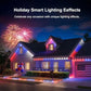 🎅 JULFÖRSÄLJNING – 50% RABATTI! 🎁🔥 Smart vattentät LED-ljusslinga – oberoende kontrollchip, appstyrd & väderbeständig – perfekt för inomhus- och utomhusbruk ✨💡