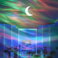 🌌 50% RABATT BEGRÄNSAD TID! ✨ Norrskensprojektor - 360° Stjärnhimmel med Färgskiftande Effekter för Avslappning och Romantisk Atmosfär ✨🔮