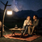 Bärbar solcellsladdbar LED-campinglykta