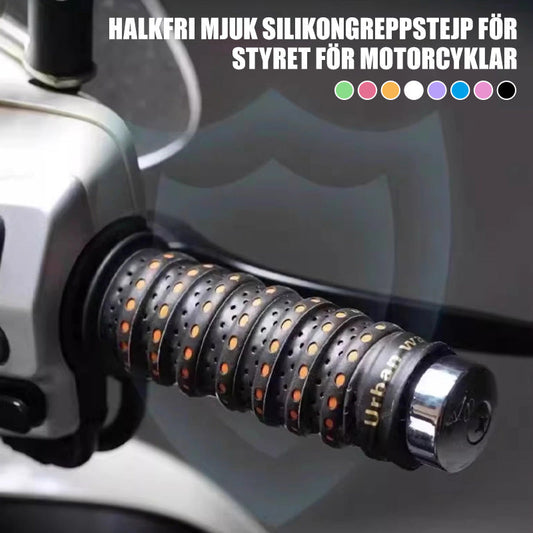 Halkfri Mjuk Silikongreppstejp För Styret För Motorcyklar