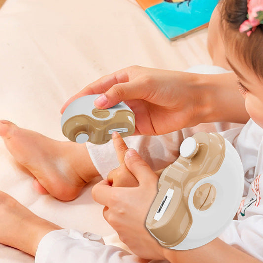 💅 60% RABATT NU! ✨ 2-i-1 Elektrisk Nagelvård - Automatisk Polering & Trimning med 5 Inställningar för Salonliknande Resultat Hemma ✨🔧