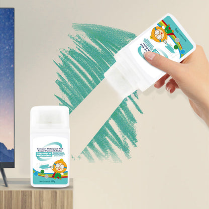 Kompakt vattentät väggreparationsfärg med roller