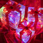 Glowing Christmas Gift Box Decorations