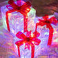 Glowing Christmas Gift Box Decorations
