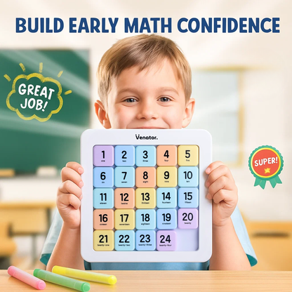 Glidande Klosspussel för Hjärnträning