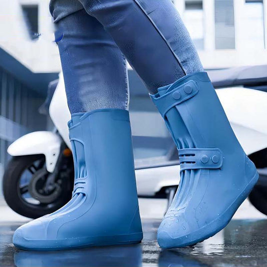 Återanvändbara, vattentäta, halkfria skoskydd