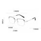 Fashionabla HD Rimless Cut Rim 0°Anti Blue Light-glasögon