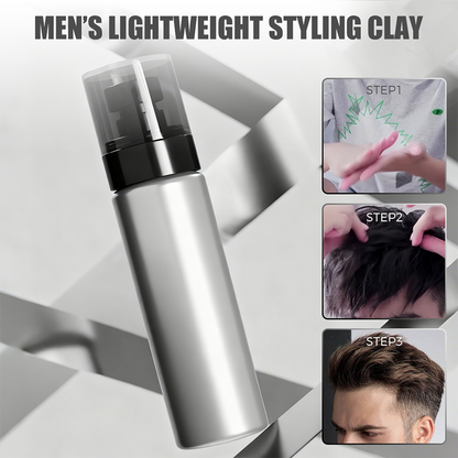 Lättviktsstylinglera för män - flexibelt håll och matt finish