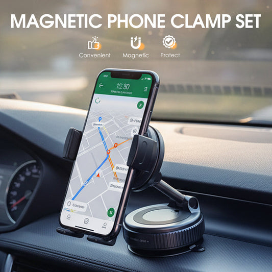 Magnetisk telefonklämma och vakuumbiltelefonhållare